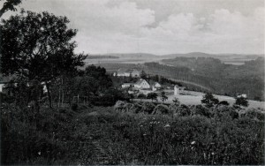 Der kleine Ort Triebl um 1940