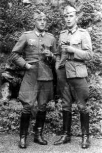 Oberleutnant Gölz und Leutnant Musch