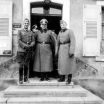 von links: Oberst Fremerey - Oberstleutnant Wenninger - Oberst Oppenländer