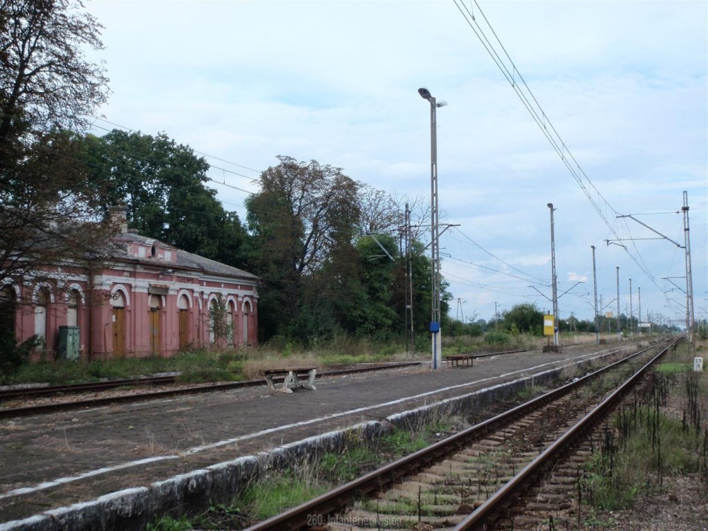 Bahnstation Mordy im Jahr 2010