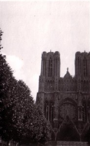 1940 Kathedrale von Reims