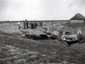 19411004 russischer Bomber bei Kolpa