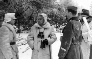 0196 General Hahm links mit Generaloberst Heinrici am Stützpunkt Einsiedel im Januar 1943_1 
