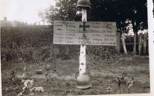 Gräber der am 02.09.1941 beim Kampf um Wibli, Uborki und Poski gefallenen Angehörigen der 2./IR 470